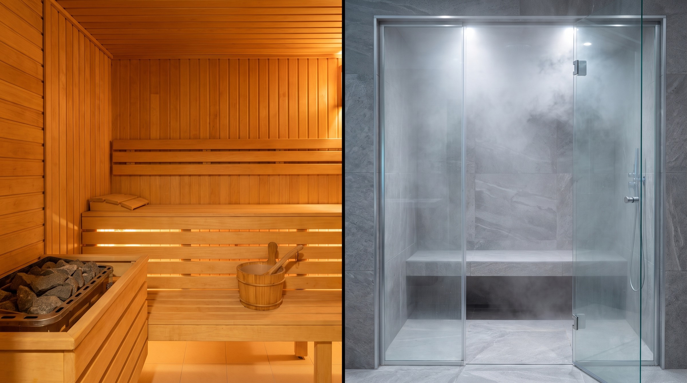 Sauna vs Steam Room: Which Is Better for UK Homes?